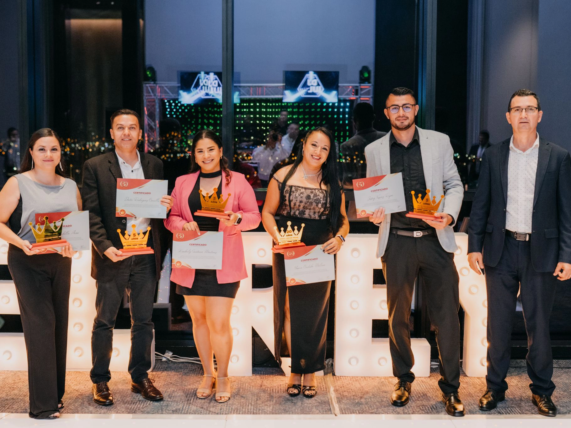 Reconocimiento de quinquenios a colaboradores leales